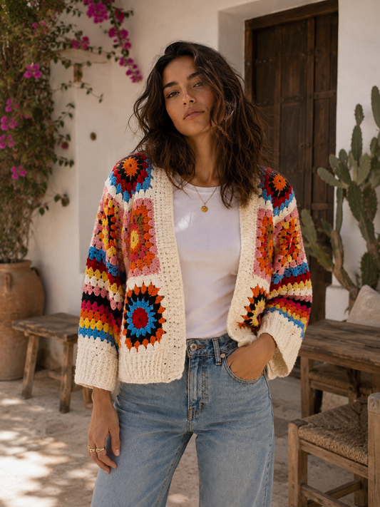 Chaqueta croché