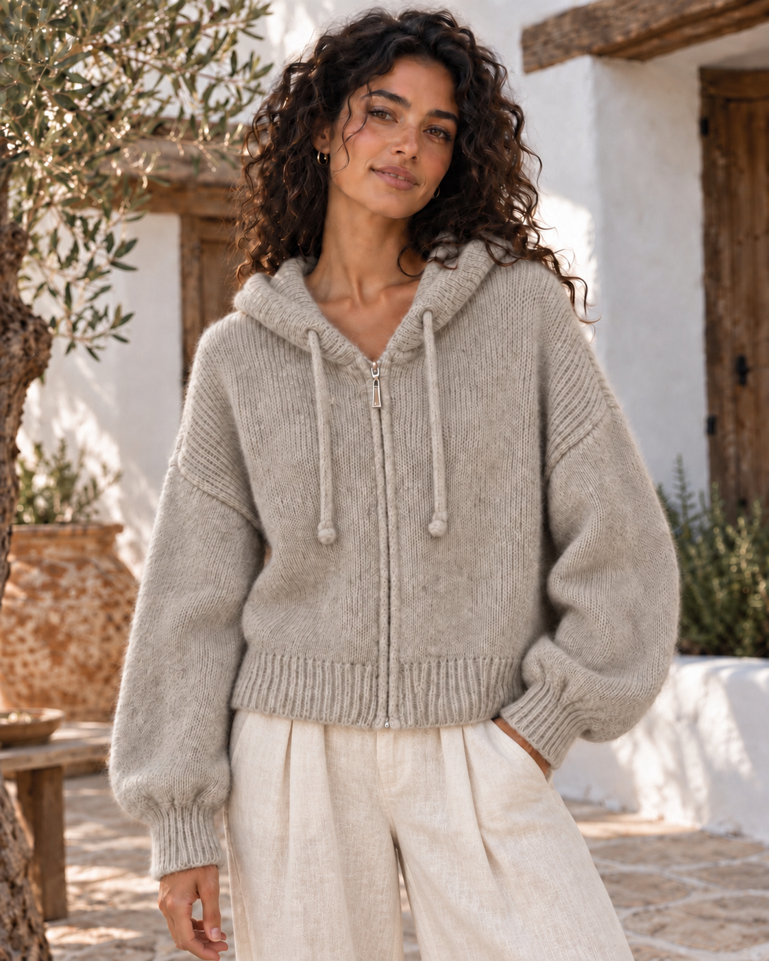 Chaqueta cremallera Moher