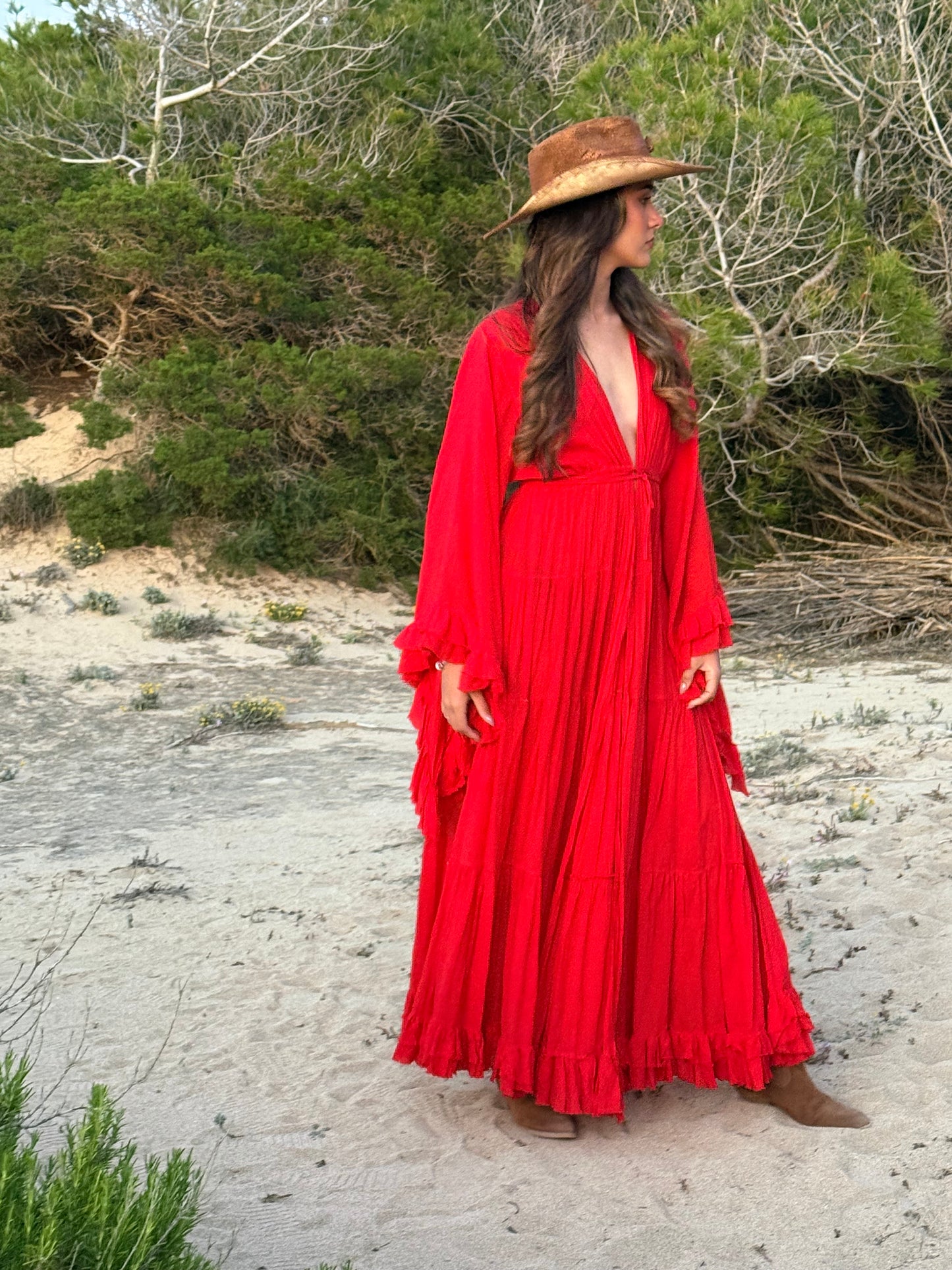 Kimono red