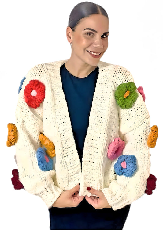 Chaqueta Flowers